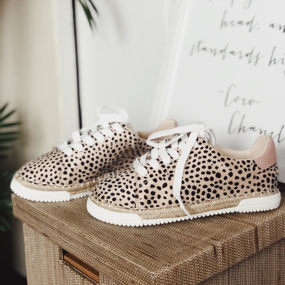 Leopard Espadrilles Sneakers - Picture 4 of 6